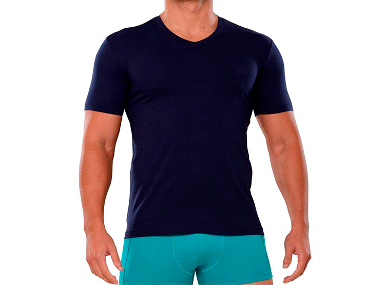 POLO MANGA CORTA ALGODÓN HOMBRE FILA FC221 CUELLO V - 1