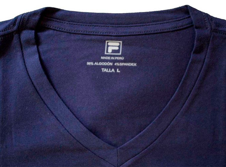 POLO MANGA CORTA ALGODÓN HOMBRE FILA FC221 CUELLO V - 3