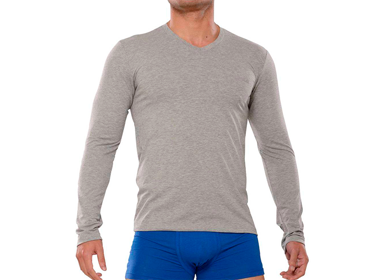 POLO MANGA LARGA HOMBRE FILA FC241 CUELLO V - 1