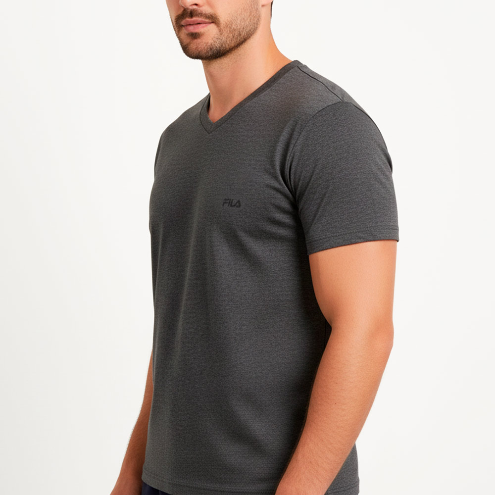 POLO MANGA CORTA ALGODÓN HOMBRE FILA FC221 CUELLO V - 2