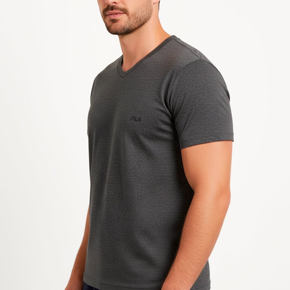POLO MANGA CORTA ALGODÓN HOMBRE FILA FC221 CUELLO V - 2