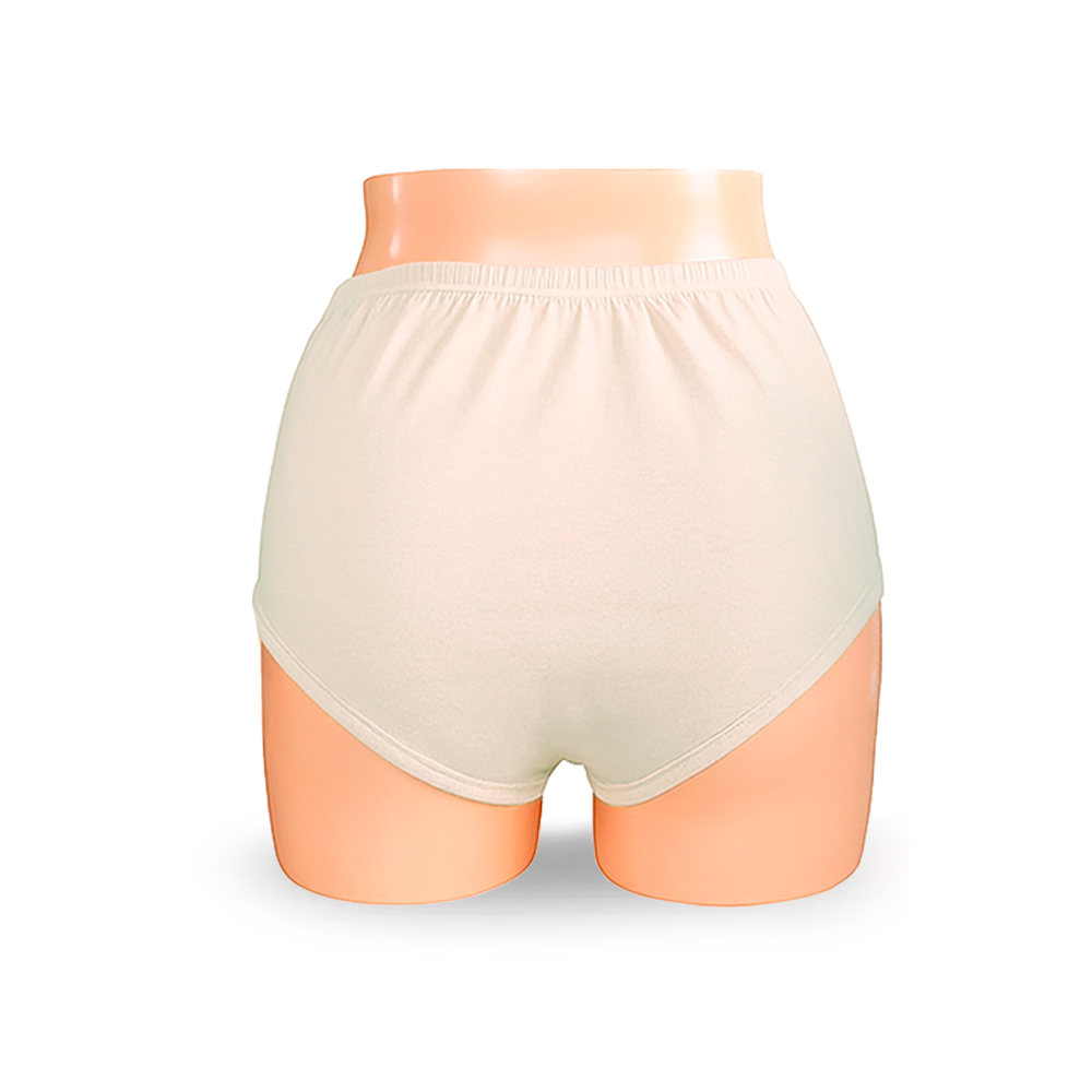 PACK X3 CALZÓN ALGODÓN MUJER SWEET COTTON CREMA 957 TRUSA CLÁSICA - 4