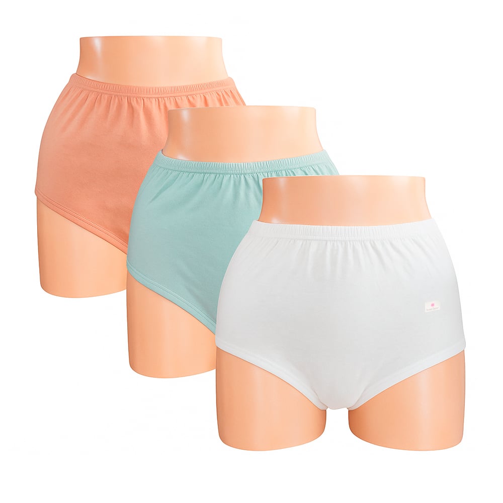 PACK X3 CALZÓN ALGODÓN MUJER SWEET COTTON MULTICOLOR 957 TRUSA CLÁSICA 2 - 1
