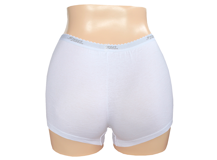 PACK X3 BÓXER MUJER SWEET COTTON BLANCO 746 DEPORTIVO - 4