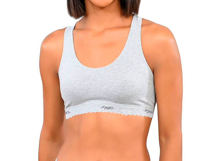PACK X3 TOP DEPORTIVO DE ALGODÓN SWEET COTTON MULTICOLOR - 2