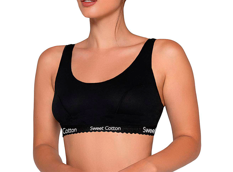 PACK X3 TOP DEPORTIVO DE ALGODÓN SWEET COTTON MULTICOLOR - 4