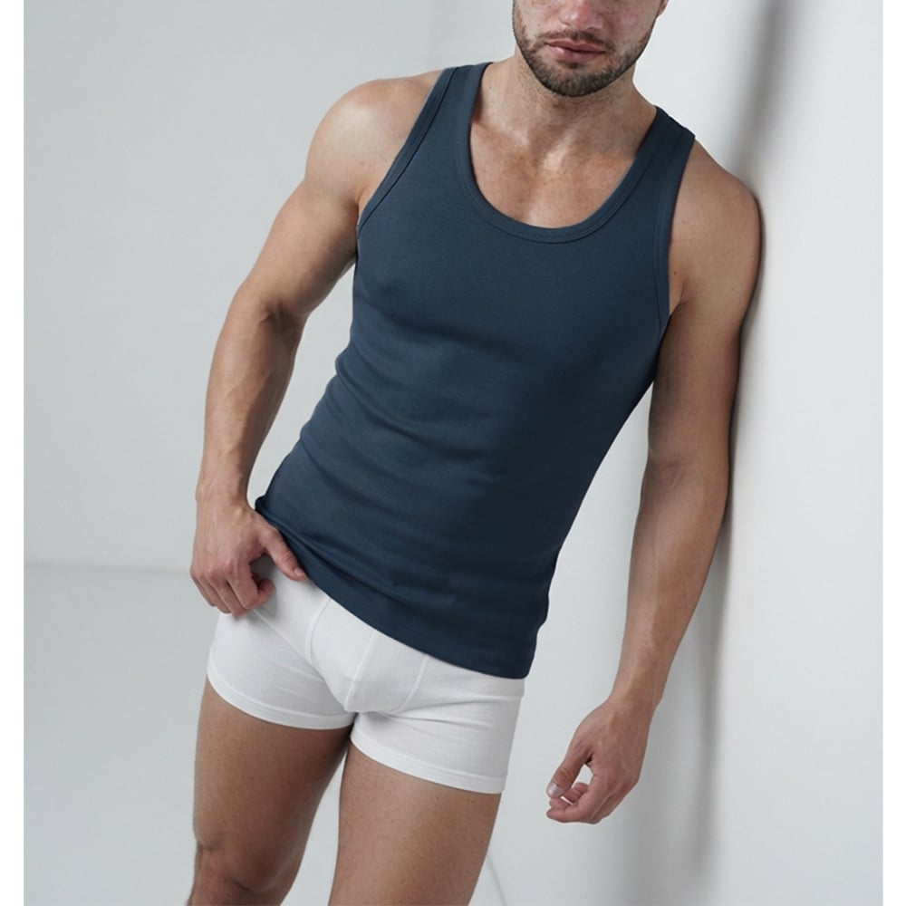 BVD STRIPPER BÁSICO PREMIUM AZUL ACERO - 1