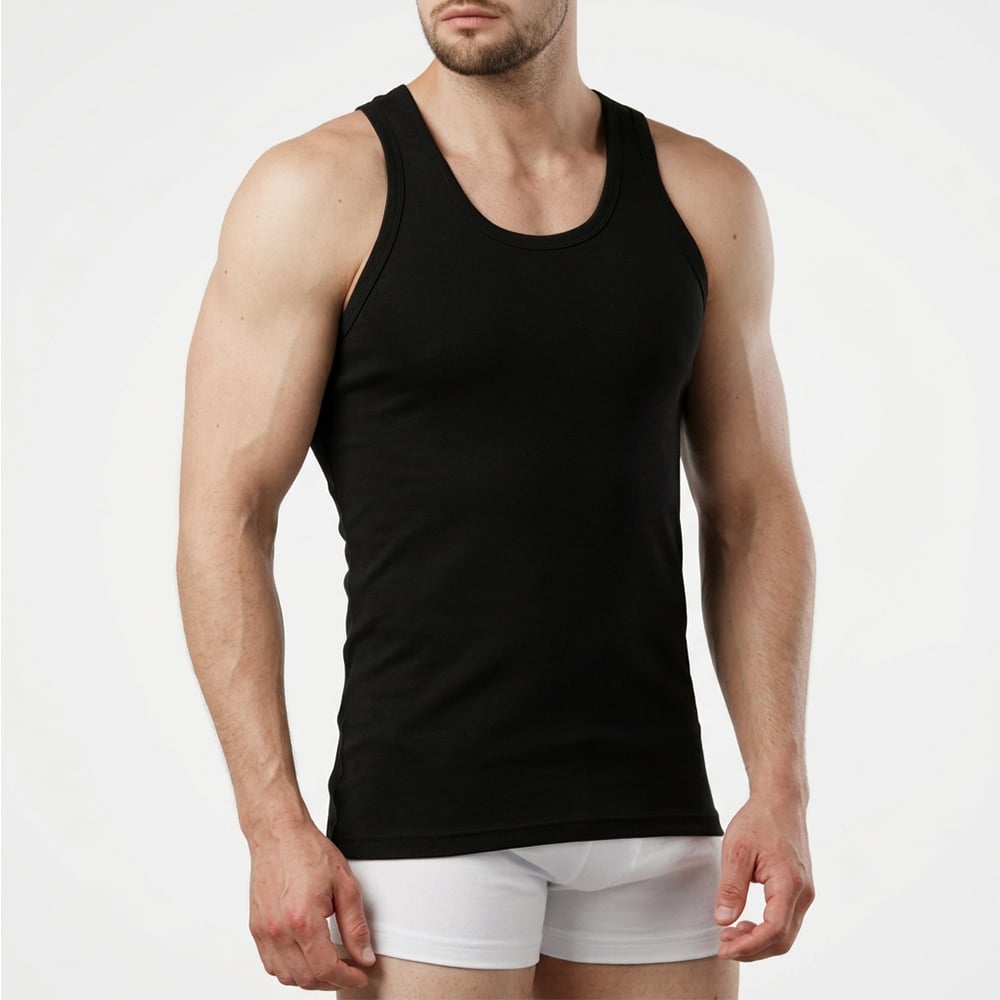 BVD STRIPPER BÁSICO PREMIUM NEGRO - 1