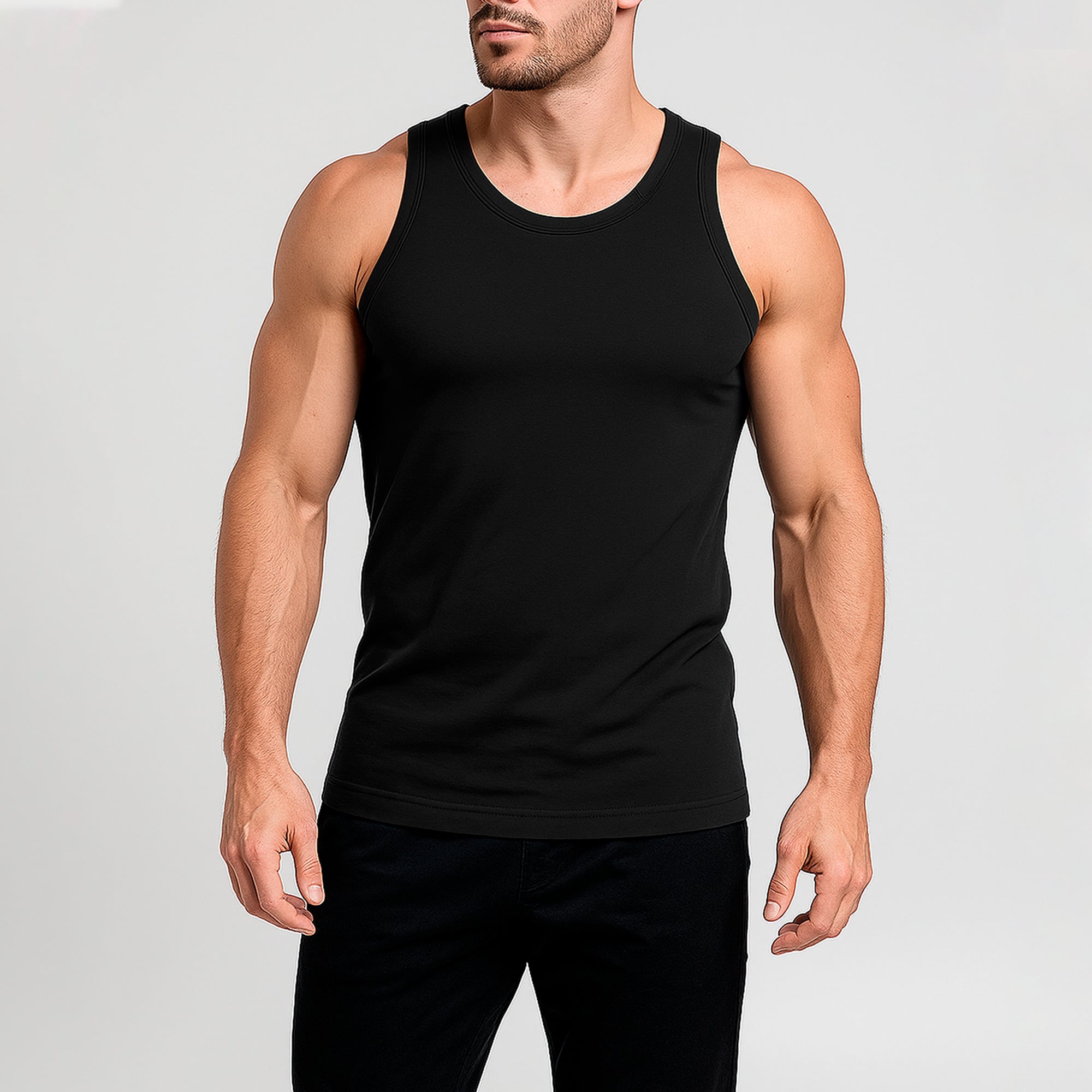 BVD STRIPPER BÁSICO PREMIUM NEGRO - 1