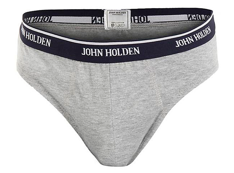 BIKINI DEPORTIVO JOHN HOLDEN PLOMO CLARO - 1
