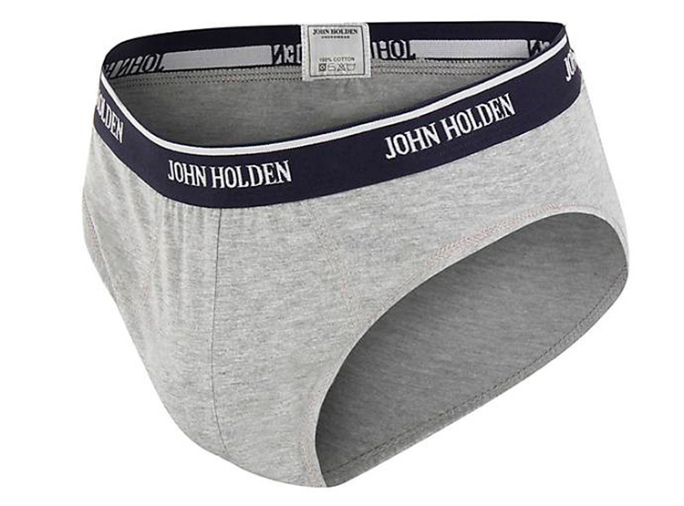 BIKINI DEPORTIVO JOHN HOLDEN PLOMO CLARO - 2