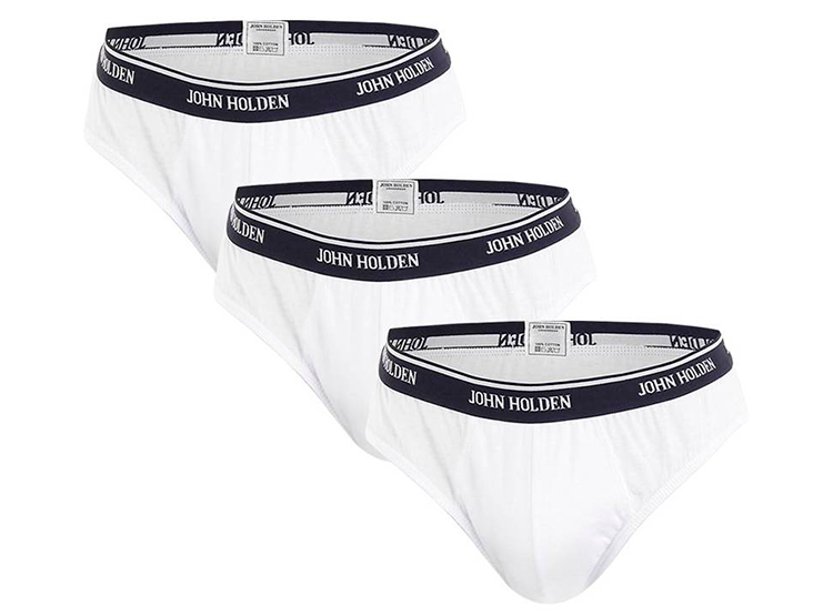 PACK 3 CALZONCILLOS ALGODÓN HOMBRE JOHN HOLDEN RBJ034 DEPORTIVAS - 1