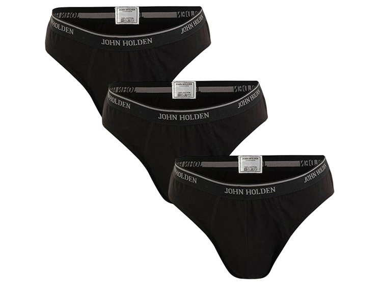 PACK 3 CALZONCILLOS ALGODÓN HOMBRE JOHN HOLDEN RBJ034 DEPORTIVAS - 1