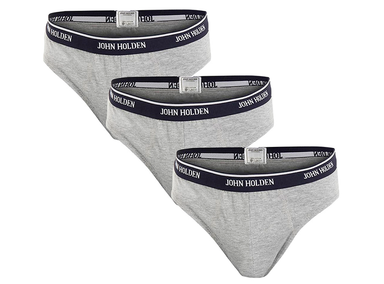 PACK 3 CALZONCILLOS ALGODÓN HOMBRE JOHN HOLDEN RBJ034 DEPORTIVAS - 1