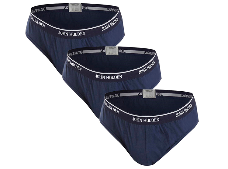 PACK 3 CALZONCILLOS ALGODÓN HOMBRE JOHN HOLDEN RBJ034 DEPORTIVAS - 1