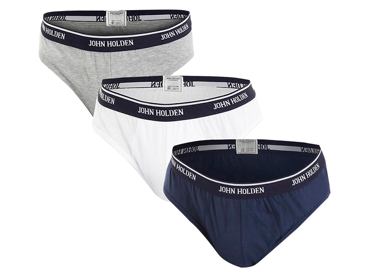 PACK 3 CALZONCILLOS ALGODÓN HOMBRE JOHN HOLDEN RBJ034 DEPORTIVAS 2 - 1