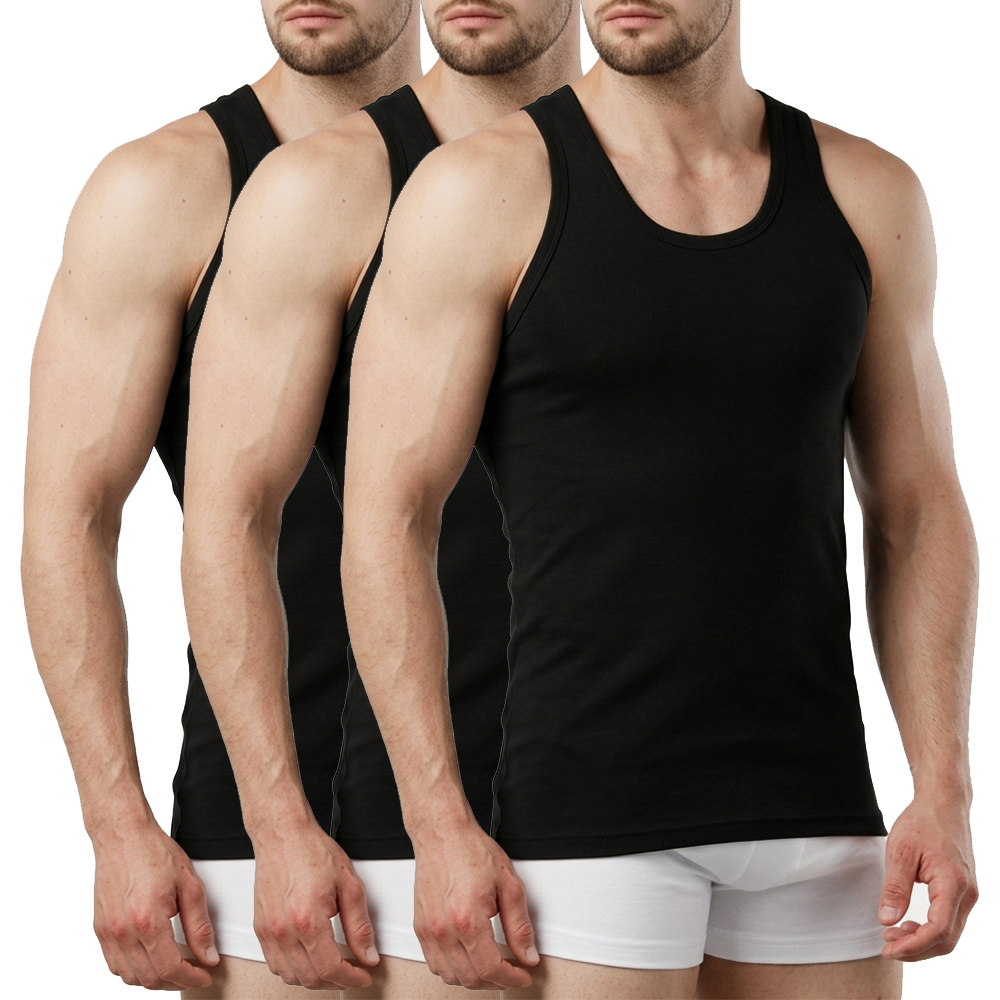 PACK 3 BIVIDÍS ALGODÓN HOMBRE STRIPPER BÁSICO PREMIUM - 1