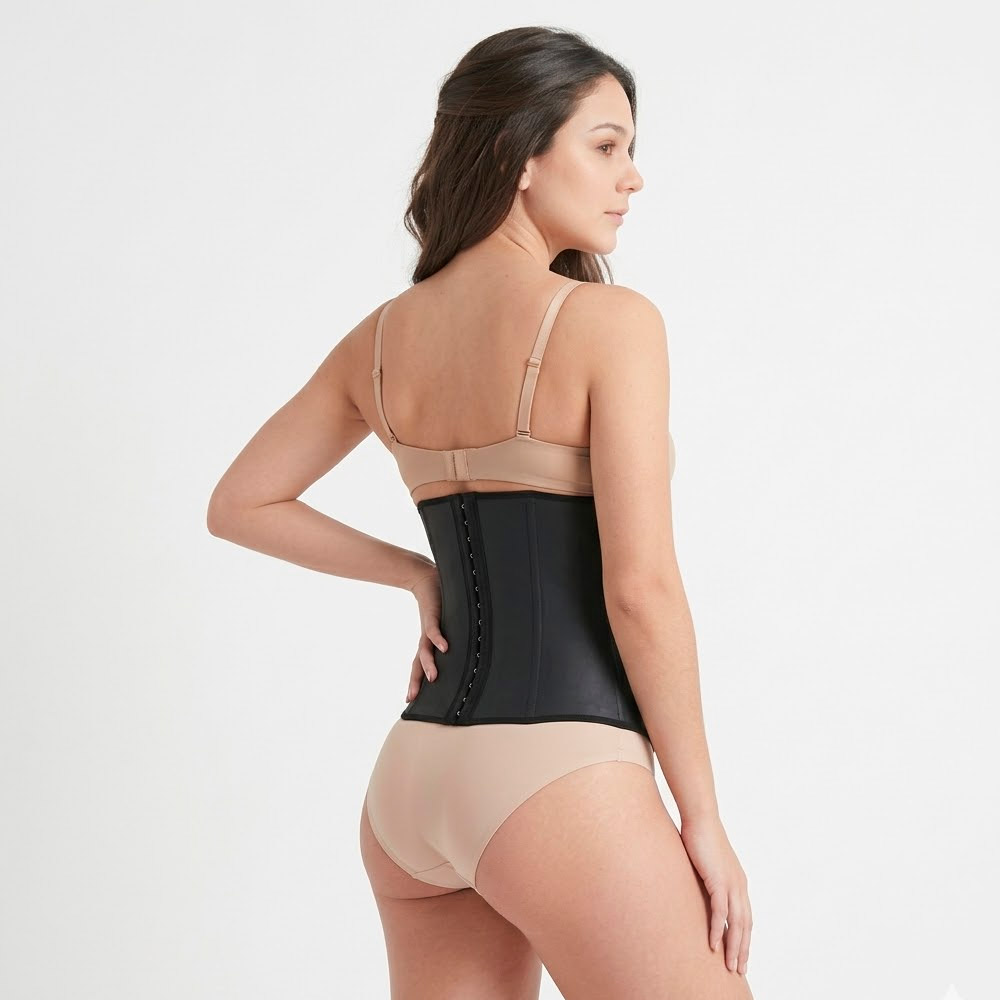 FAJA CINTURETE ALGODÓN MUJER SILHOUETTE BEIGE 1821 REDUCTOR LÁTEX - 3