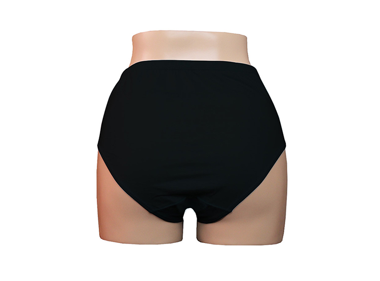 PACK X6 CALZÓN ALGODÓN MUJER MONINA NEGRO TRUSA CLÁSICA - 3