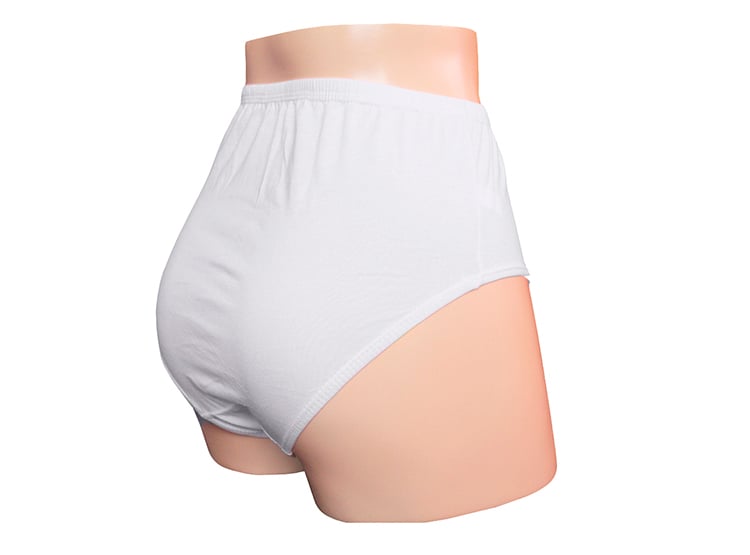PACK X6 CALZÓN ALGODÓN MUJER MONINA BLANCO TRUSA CLÁSICA - 4