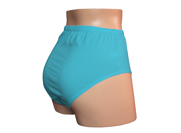 PACK X6 CALZÓN MUJER MONINA TURQUESA TRUSA CLÁSICA - 4