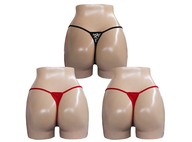 PACK X3 HILO ALGODÓN MUJER PETER PAN MULTICOLOR 600 DENTAL CON BLONDA ELÁSTICA 1 - 2