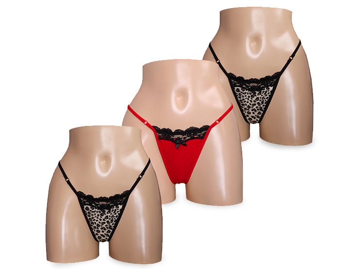 PACK X3 HILO ALGODÓN MUJER PETER PAN MULTICOLOR 600 DENTAL CON BLONDA ELÁSTICA 2 - 2