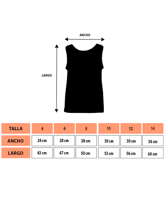 PACK CAMISETAS ALGODÓN NIÑA SWEET COTTON BLANCO 712N X3 SIN MANGAS - 4