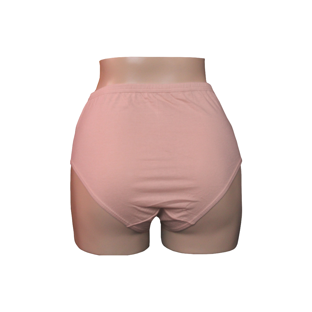 PACK CALZONES ALGODÓN MUJER MONINA MELÓN CLASICA X4 TRUSA MELON - 2