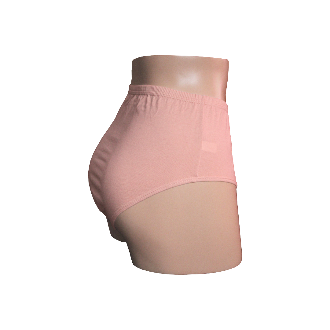 PACK CALZONES ALGODÓN MUJER MONINA MELÓN CLASICA X4 TRUSA MELON - 3