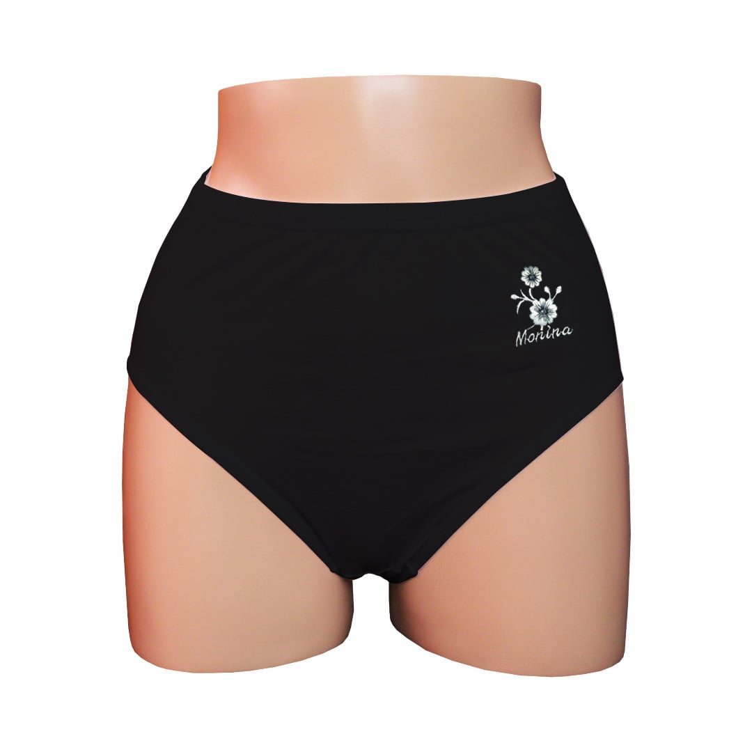 PACK CALZONES ALGODÓN MUJER MONINA MULTICOLOR CLASICA X4 TRUSA 2 - 3