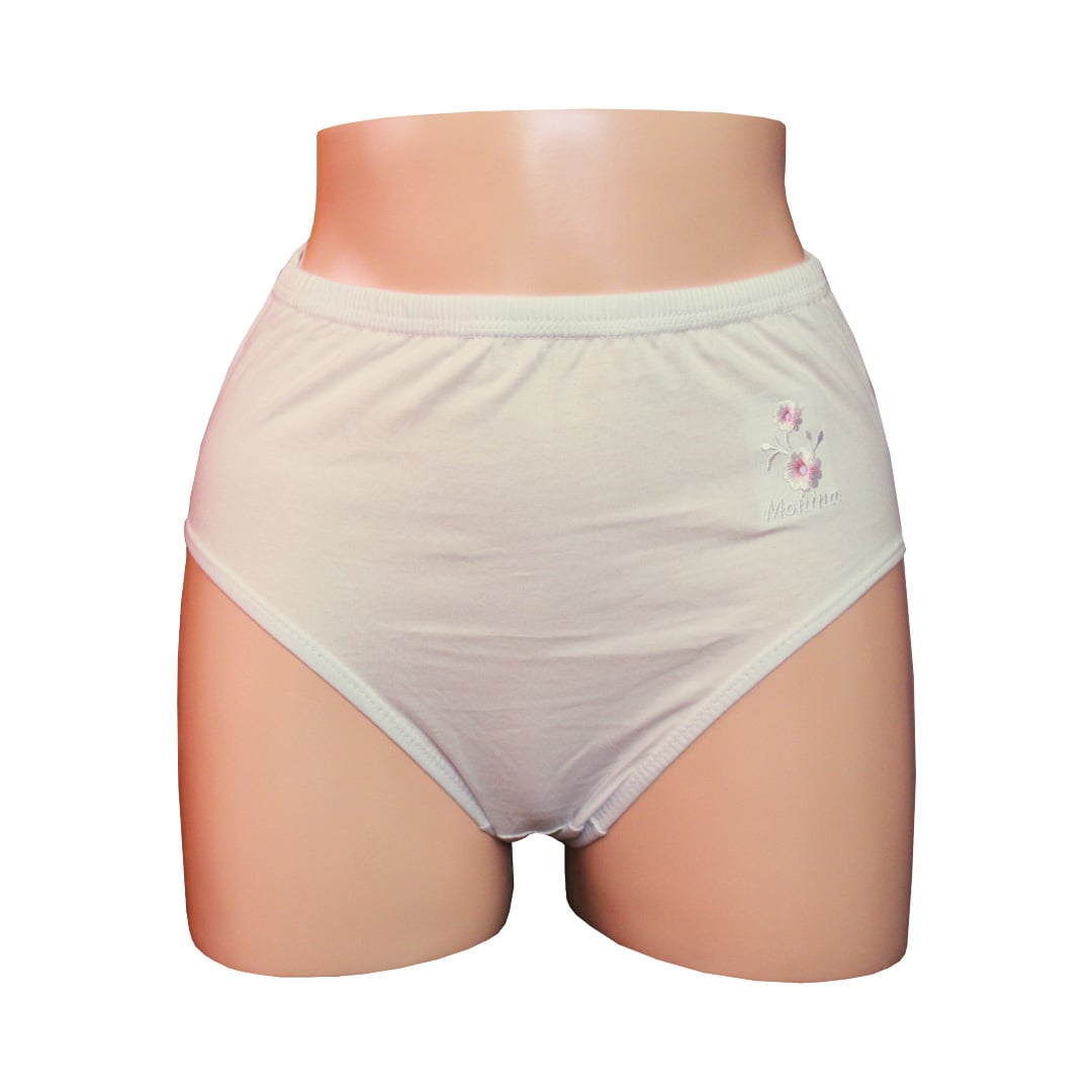 PACK CALZONES ALGODÓN MUJER MONINA MULTICOLOR CLASICA X4 TRUSA 4 - 4