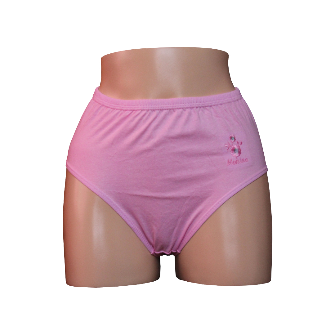 PACK CALZONES ALGODÓN MUJER MONINA MULTICOLOR CLASICA X4 TRUSA 5 - 3