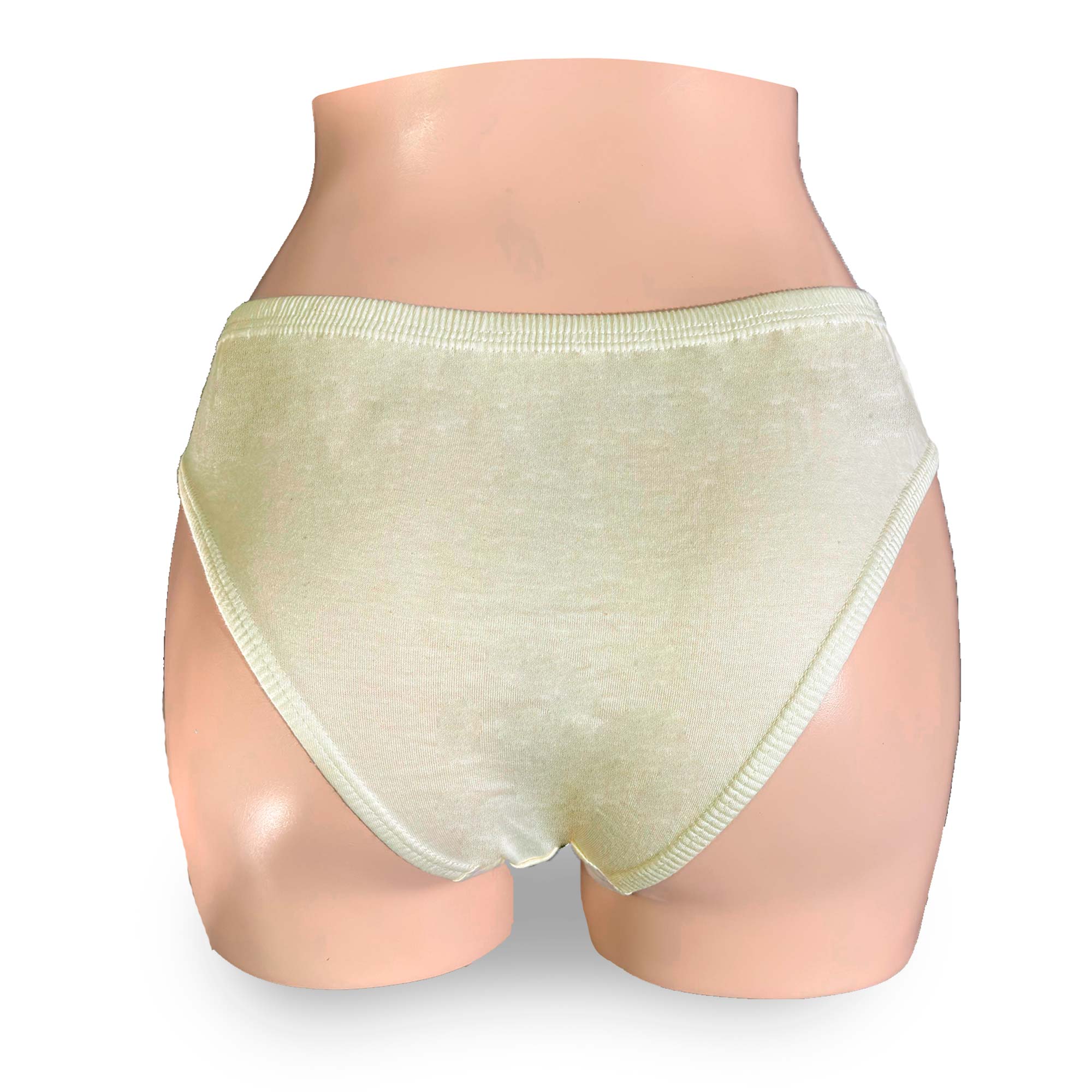 PACK BIKINI ALGODÓN MUJER MONINA CREMA X4 TRUZA - 3