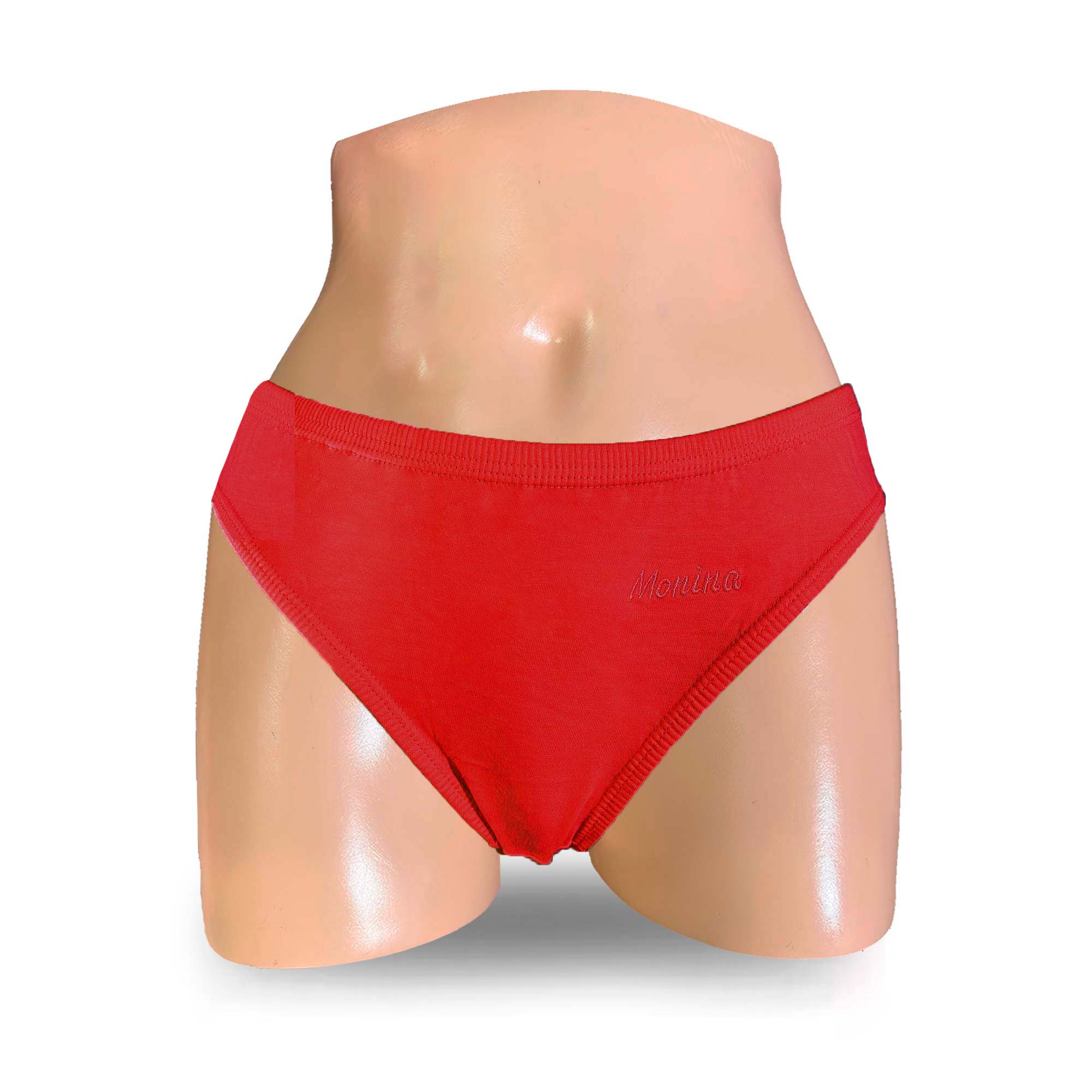 PACK BIKINI ALGODÓN MUJER MONINA MULTICOLOR X4 TRUZA - 3