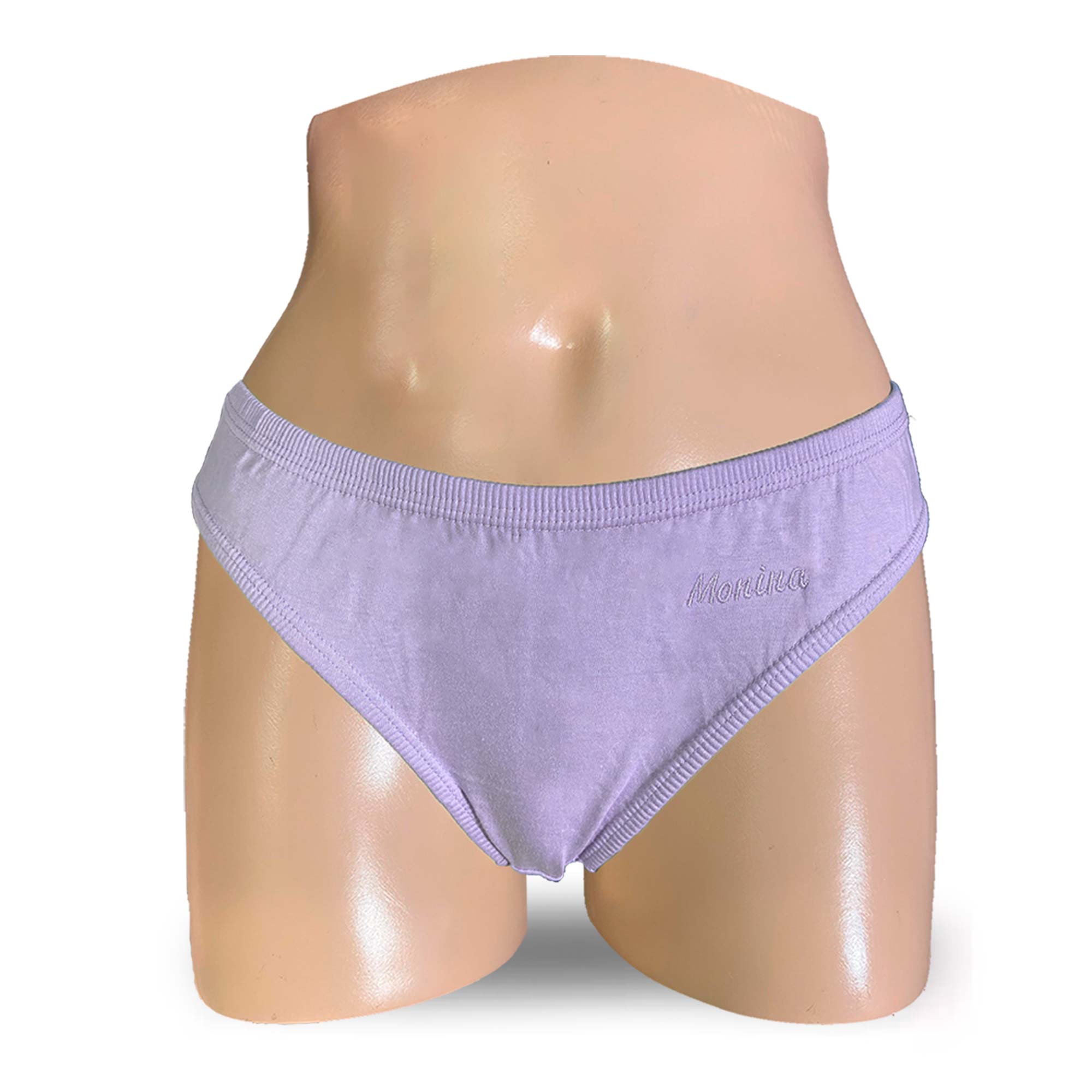 PACK BIKINI ALGODÓN MUJER MONINA MULTICOLOR X4 TRUZA - 4