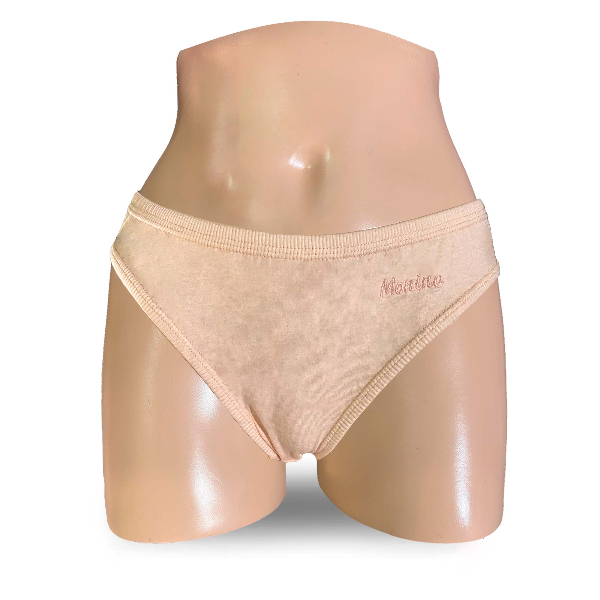 PACK BIKINI ALGODÓN MUJER MONINA MULTICOLOR X4 TRUZA - 2