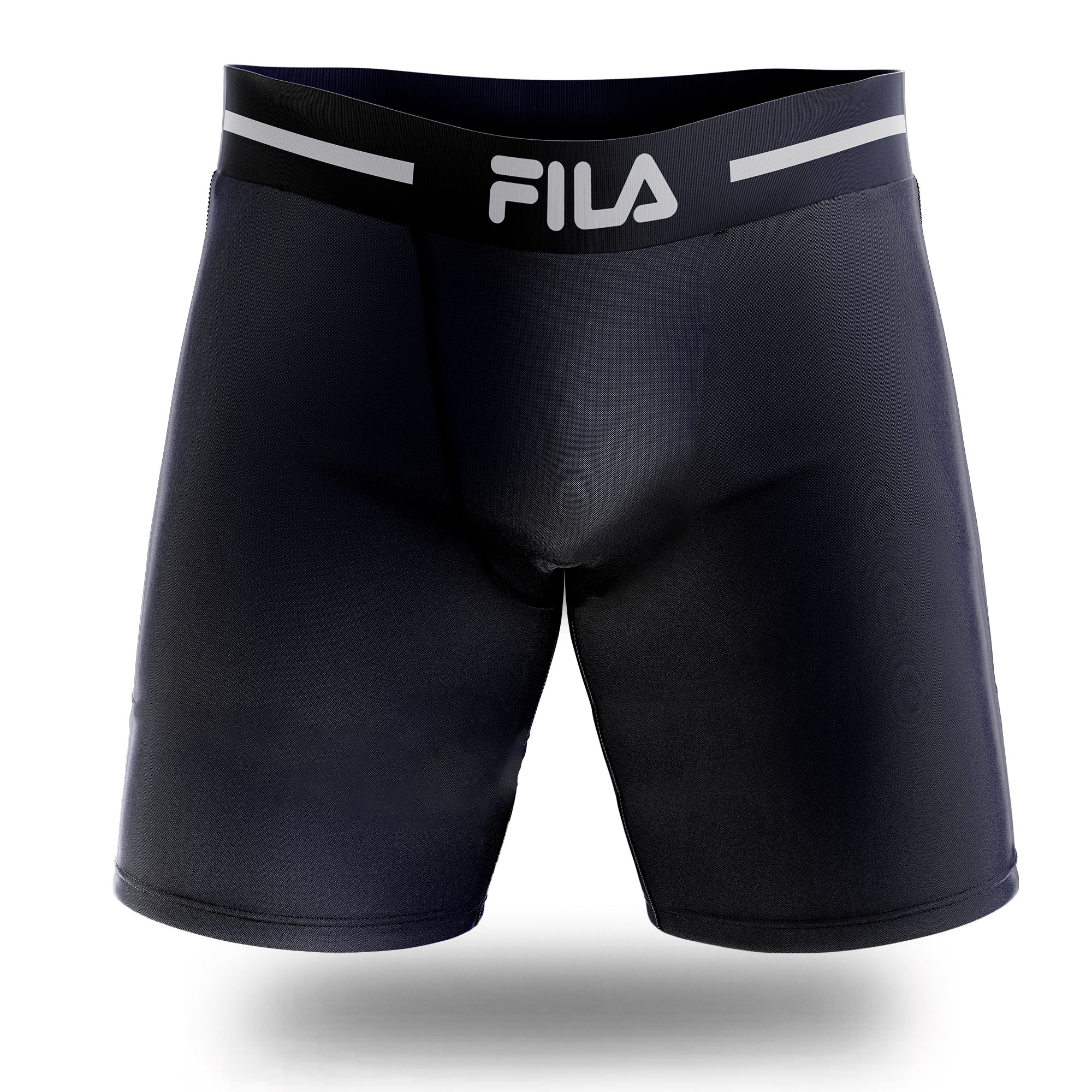 PACK X3 BOXER LARGO FILA PRETINA ANCHA MULTICOLOR - 4