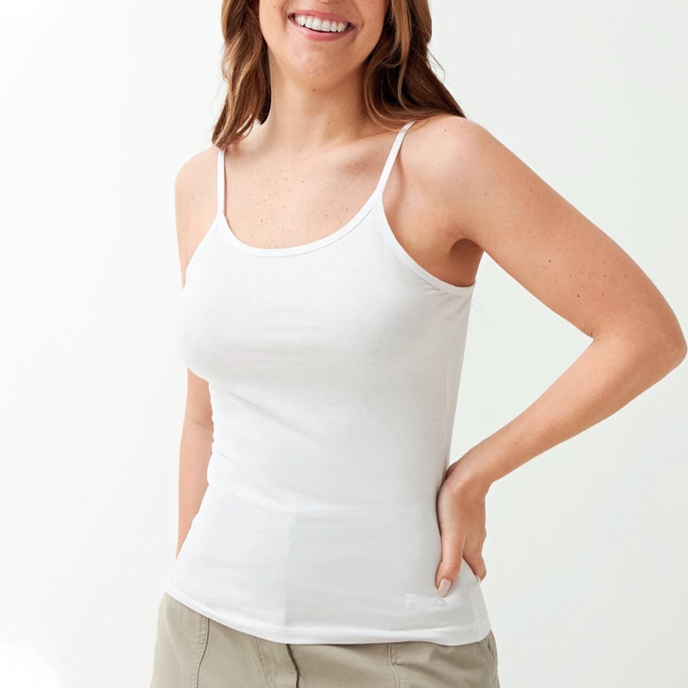 TANK TOP CLÁSICO FILA BLANCO - 1