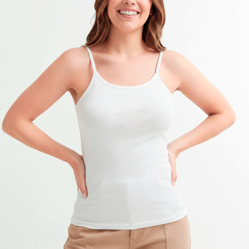 TANK TOP CLÁSICO FILA BLANCO - 2