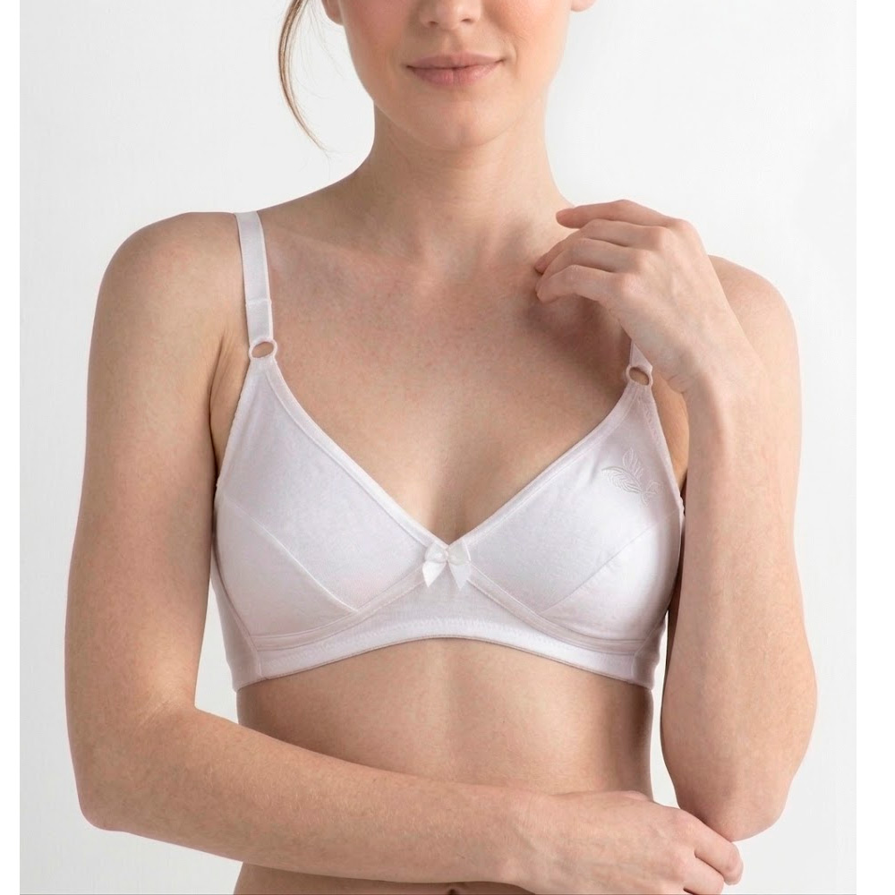 BRASIER PETER PAN REALCE NATURAL COPA B ALGODÓN BLANCO 7053 - 1