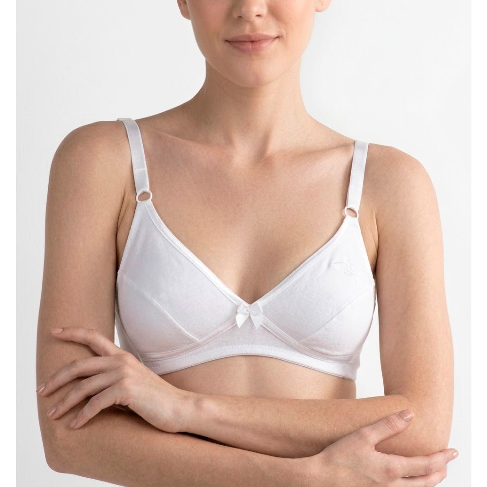 BRASIER PETER PAN REALCE NATURAL COPA B ALGODÓN BLANCO 7053 - 3
