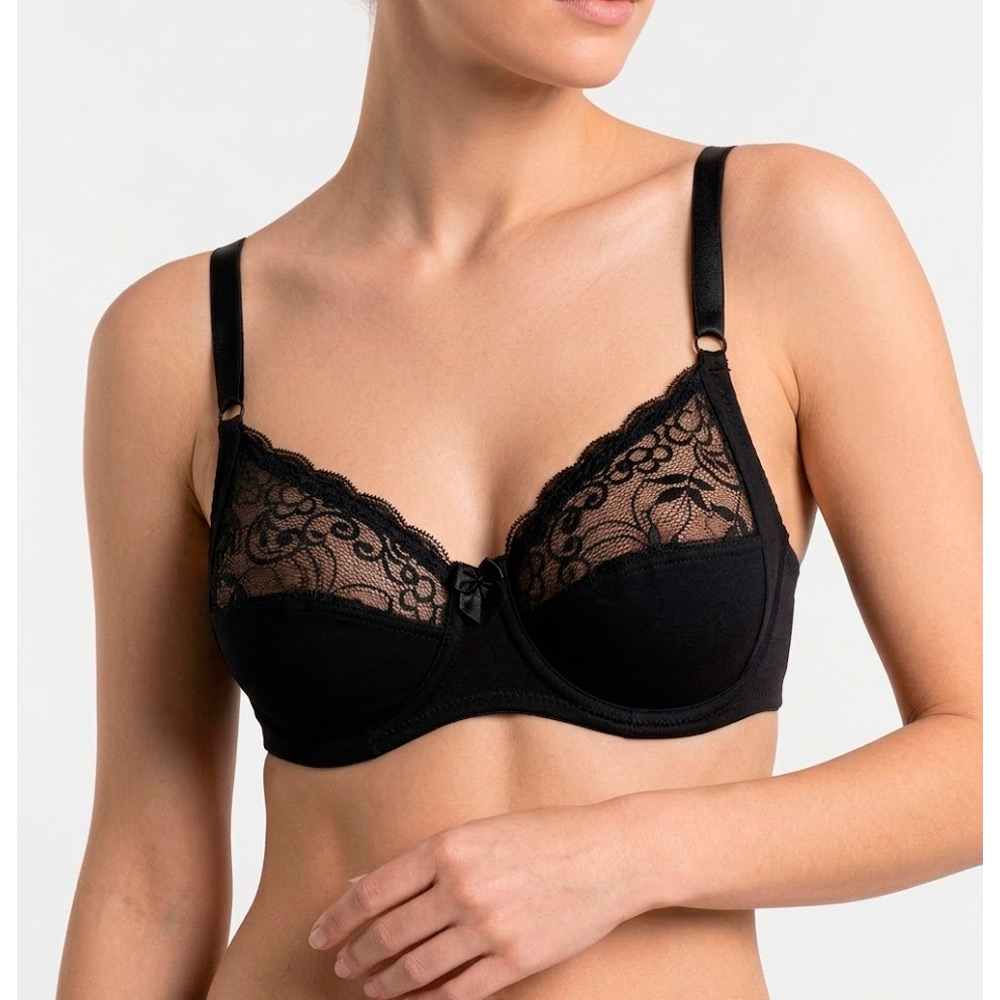 BRASIER FULL SOPORTE PETER PAN NEGRO 7260 - 3