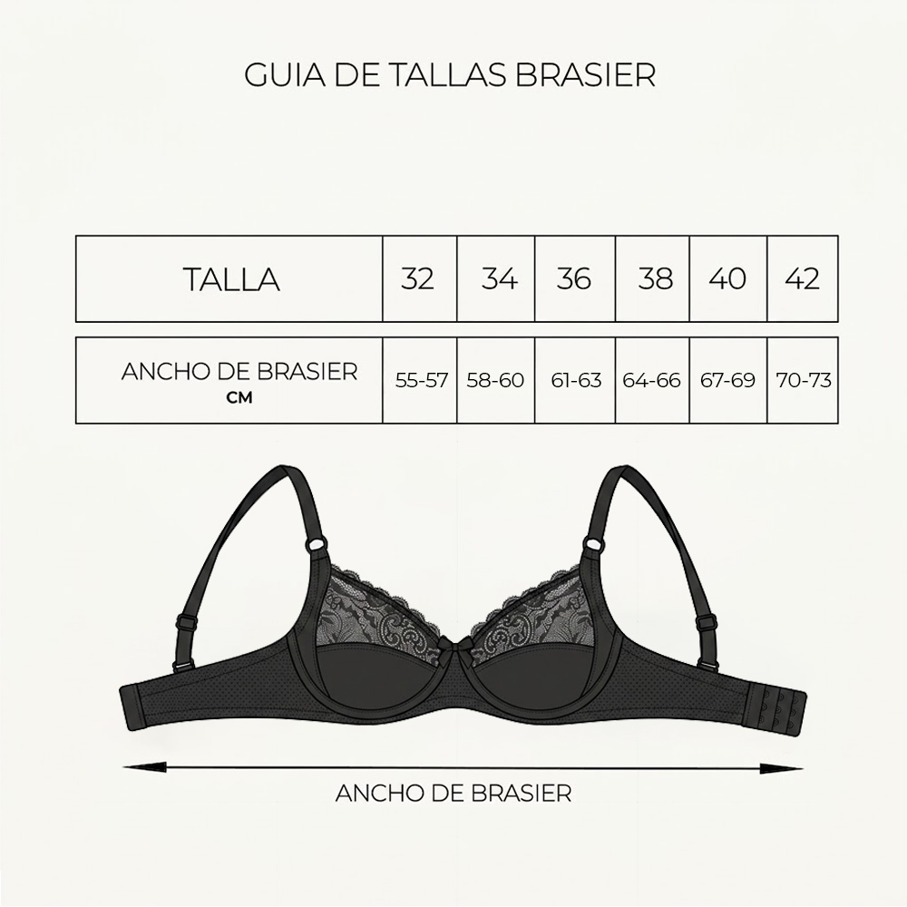 BRASIER FULL SOPORTE PETER PAN NEGRO 7260 - 4