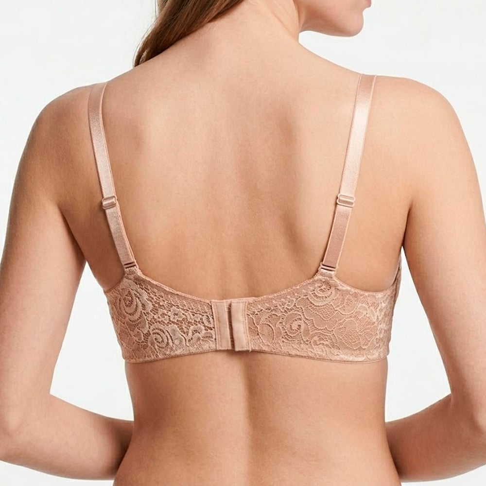 BRASIER REALCE NATURAL CON ENCAJE PETER PAN BEIGE 7912 - 2