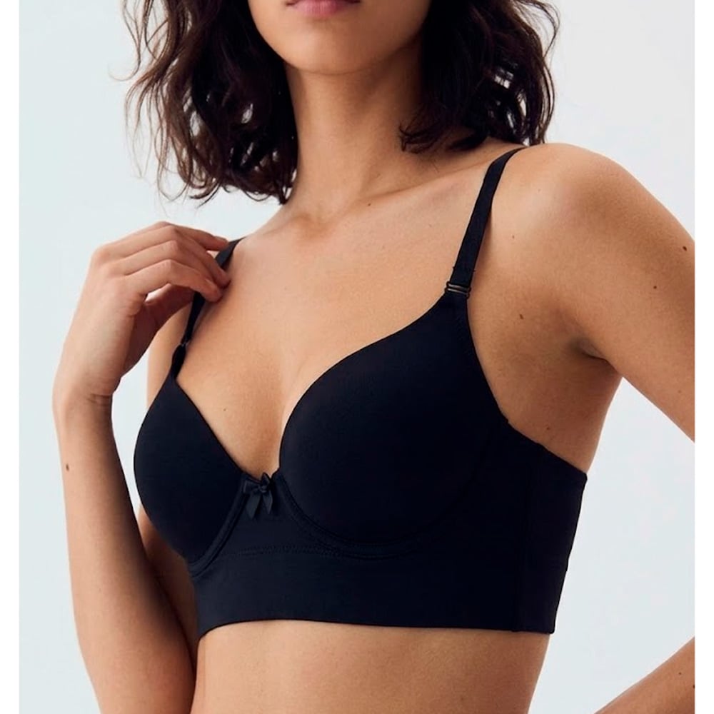 BRASIER PETER PAN CONVERTIBLE CON ARO NEGRO 8156 - 1