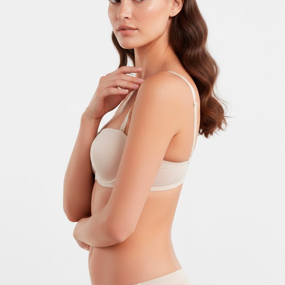 BRASIER PETER PAN STRAPLESS CONVERTIBLE REALCE BEIGE 5060 - 2