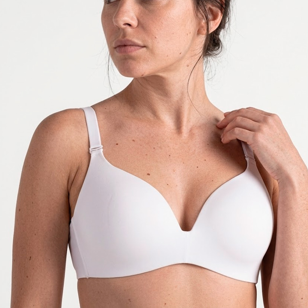 BRASIER REALCE MEDIO SIN COSTURAS PETER PAN BLANCO 8135 - 2