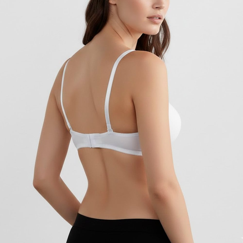 BRASIER STRAPLESS REALCE ALTO PETER PAN BLANCO 2495 - 2