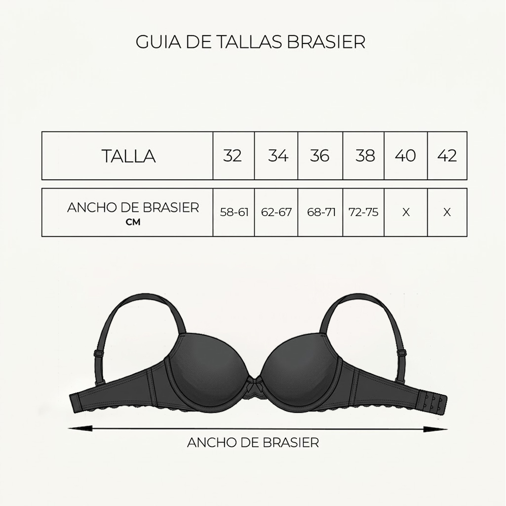 BRASIER STRAPLESS REALCE ALTO PETER PAN BLANCO 2495 - 4